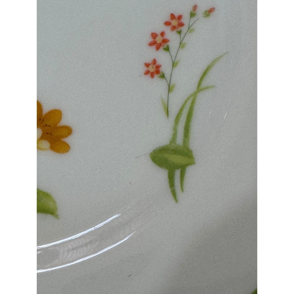 Castlecourt April Flowers Fine China Plate Vintage Floral Japan 7 3/4" - Picture 7 of 8